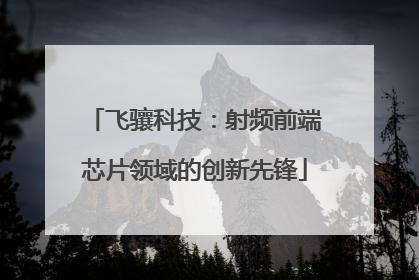 飞骧科技：射频前端芯片领域的创新先锋